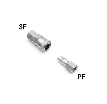 Пневматическое быстроразъемное соединение SF+PF40 (диаметр 12-13мм)