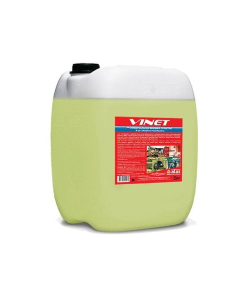 ATAS   VINET  5,0KG  ORIGINAL (концентрат). Очиститель пластмассы, винила и искуственной кожи