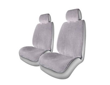 Накидки Фронт  «ALPACA FRONT» Светло-Серый (искуств. мех)