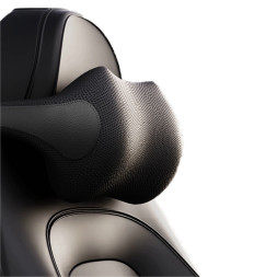 Подголовник-подушка  Carlife  сетка+экококожа черный