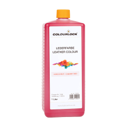 Краска для кожи COLOURLOCK вишнево-красный Lederfarbe kirschrot 1000 мл LZ-224486