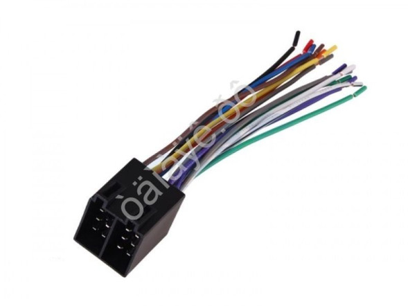 ЭТ Разъемы для автомагнитол Евро ISO, сдвоенный штекер акустика+питание REXANT