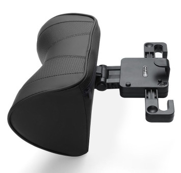 Подголовник-подушка  Carlife  экокожа (ортопедическая)   Черный