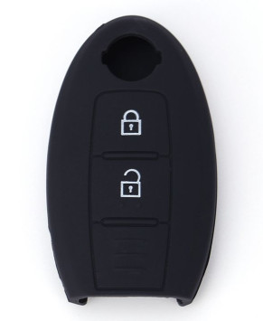 Чехол силиконовый для ключа зажигания NISSAN (две кнопки) №1