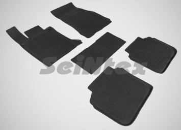 Коврики резиновые   BMW 7  G12 4WD с 2015г- БОРТ
