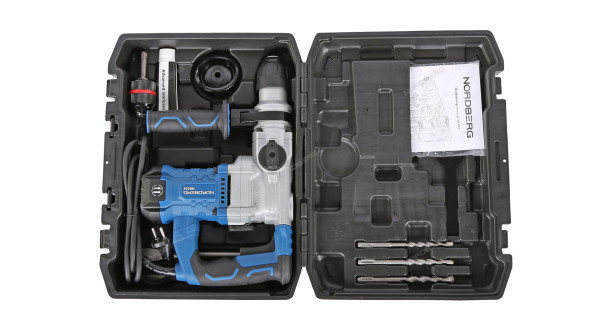 Перфоратор NORDBERG NE052 (SDS-plus, 1200 Вт, Ø сверла до 13 мм)