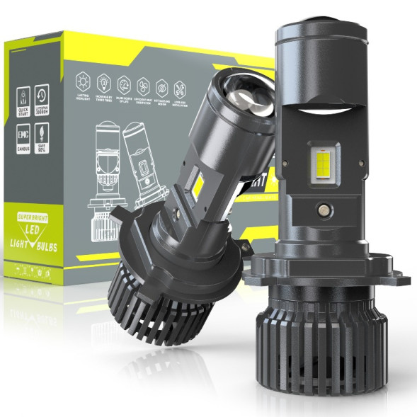 Carlife Cвет-од  H15  6000K  20000Lm 70W 2шт. (с активным охлаждением и медным охладителем)