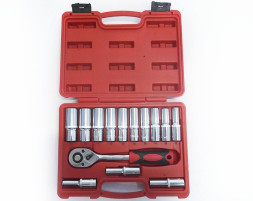 DC Набор инструмента 1/2, длинные головки  14 предметов  (6 гр.)