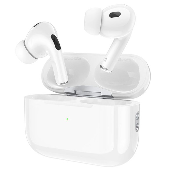Наушники BOROFONE BW35 TWS вакуумные, Bluetooth, 300 мАч, белый