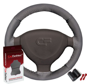 Оплетка  на шнуровке  CF  DAKAR - М,  Серый/Серый (кожа/перфорация)