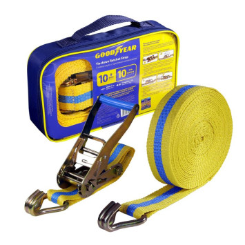 Стяжка груза  &quot;GOODYEAR&quot; с храповым механизмом 10 тонн, 10 м
