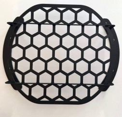 Гриль для сабвуфера 300мм , металл, соты 3D