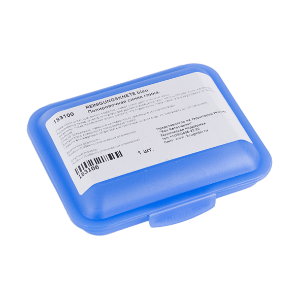 REINIGUNGSKNETE BLAU - Безабразивная чистящая глина мягкого воздействия, синяя (200 гр) 183001