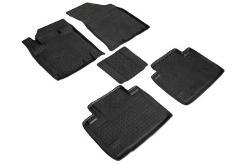 Коврики резиновые   Geely Atlas PRO с 2021г.-  БОРТ