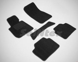 Коврики текстильн. BMW 3  F30 2011-2017г. /компл.5шт/  LUX