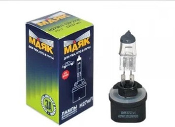 Лампа МАЯК 12V   H27/W1   27W  РG13 (880)  (1шт)