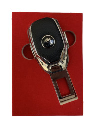 Блокировка ремня безопасности "PEUGEOT"  1шт. (с вставкой)