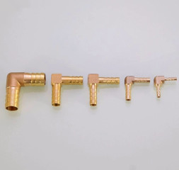 Аварийный переходник ёлочка Г-образный   8мм, медь