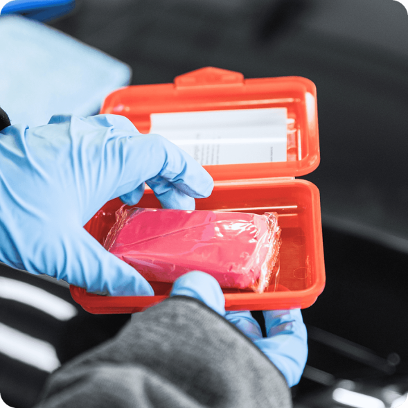 REINIGUNGSKNETE ROT - Абразивная чистящая глина (красная) 183002