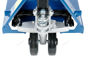 Тележка складская (рохла) гидравлическая NORDBERG N3902-30R с резиновыми колесами