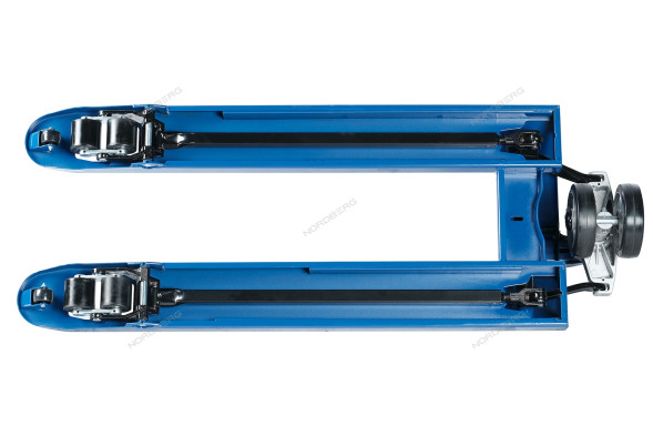 Тележка складская (рохла) гидравлическая NORDBERG N3902-30R с резиновыми колесами