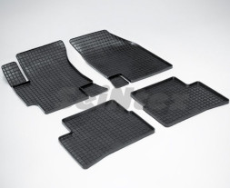 Коврики резиновые   KIA Rio II 2005-2011г.  СЕТКА