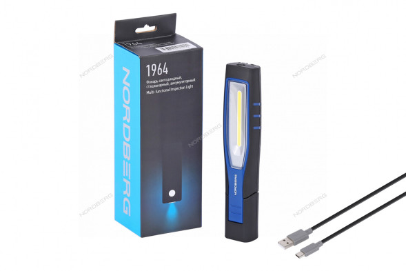 Аккумуляторный светодиодный фонарь NORDBERG 1964