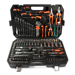 DC Набор инструмента 1/4" &amp; 1/2",  142 предмета  (6 гр.)