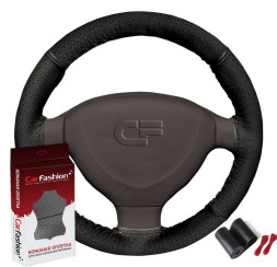 Оплетка  на шнуровке  CF  DAKAR - М,  Чёрный/Серый (кожа/перфорация)