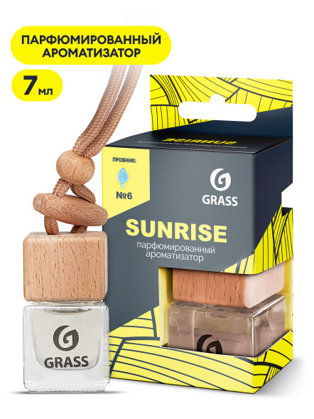 GRASS  Освежитель жидкий подвесной &quot;Sunrise&quot; с ароматом лесных ягод