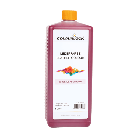 Краска для кожи COLOURLOCK бордовая Lederfarbe bordeaux 1000 мл LZ-224413