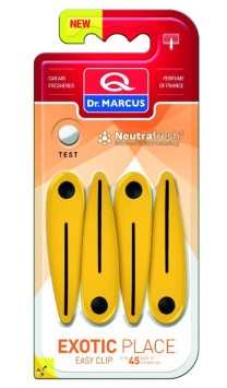 Осв.воздуха DrMarcus на дефлектор  EASY CLIP  Exotic Place (Peach)