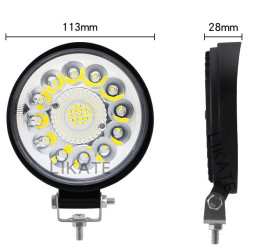 Фара Off Road SOLAR ближний свет 33 SMD, 99W (113x28мм) 12-24V