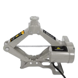 Домкрат ромб с электроприводом 1.5т. "DC" высота подъема 135/340мм в кейсе