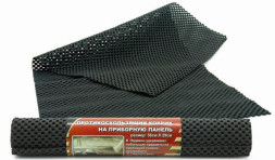 Коврик антискольз. на торпедо  AVS NP-114L  56x29см  Черный  (аналог CONTRA)