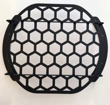 Гриль для сабвуфера 400мм , металл, соты 3D