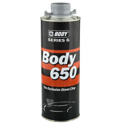 Антикор HB BODY 650 с шумопоглощающими и герметизирующими свойствами 1л. черный (под пистолет)