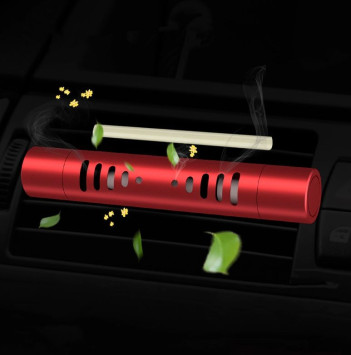 Осв.возд. Carlife на дефлектор UNISEX красный (без картриджа)