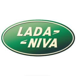 Наклейка "LADA NIVA"  16*8см. Цветная