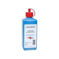 Краска для кожи COLOURLOCK синяя Lederfarbe blau 250 мл LZ-224616