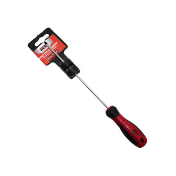 RedMark Отвертка шлицевая 3x150 мм c двухкомпонентной рукояткой