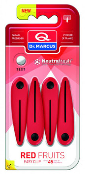 Осв.воздуха DrMarcus на дефлектор  EASY CLIP  Red Fruits
