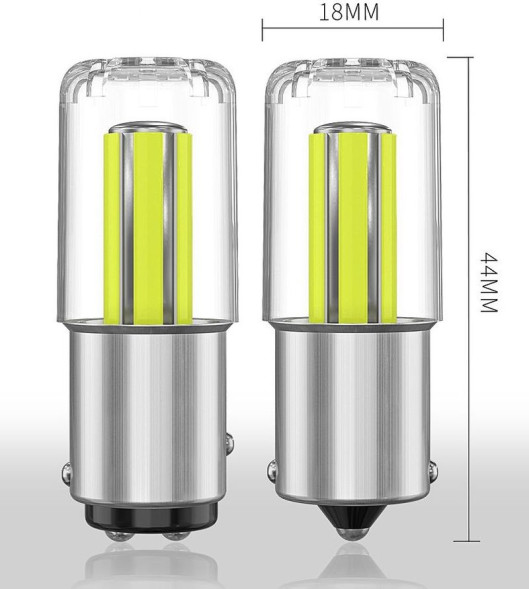 SOLAR  Свет-од  12V  T25   COB  21/5W   BAY15d  белый