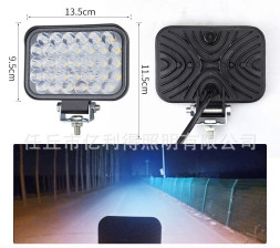 Фара Off Road SOLAR ближний свет 33 SMD, 99W, 6000K (135*95мм) 12-24V (комплект 2шт)