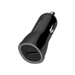 АЗУ  NOKIA  1USB (12/24V - 5V 1A) Черный