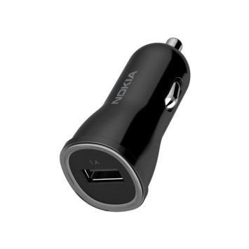 АЗУ  NOKIA  1USB (12/24V - 5V 1A) Черный