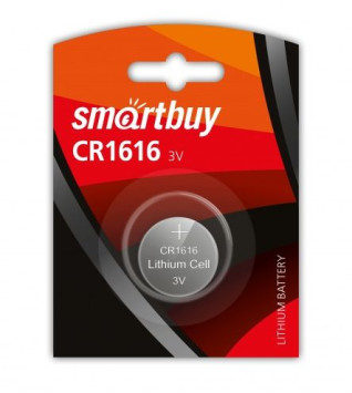 Батарейки SMARTBUY   круглые CR1616 (блистер)