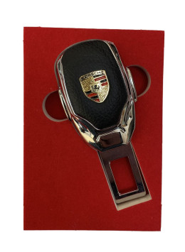 Блокировка ремня безопасности &quot;PORSCHE&quot;  1шт. (с вставкой)