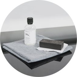 Cалфетка из микрофибры для нанесения керамических составов KCX coating towel, к-т 5 штук. 999619