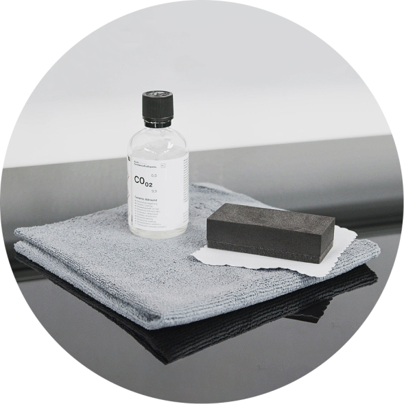 Cалфетка из микрофибры для нанесения керамических составов KCX coating towel, к-т 5 штук. 999619